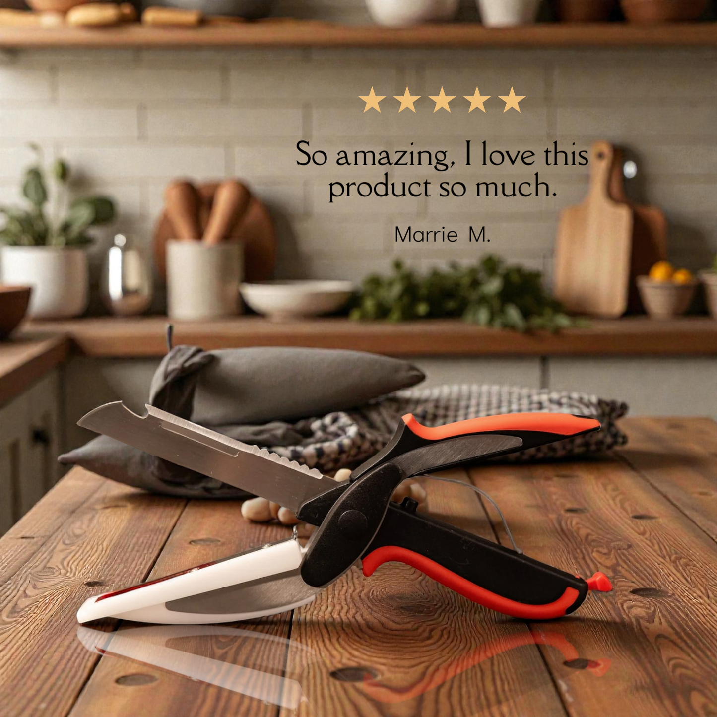 PrimeCut™ 6-in-1 Multi Function Kitchen Scissors